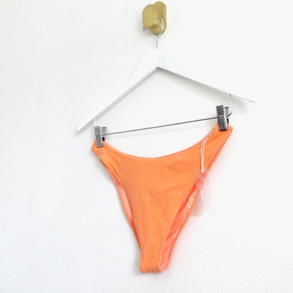 NEW! Kenny Flowers The Key West Terry Sporty Bikini Bottom Orange SZ L - Picture 11 of 15